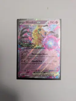 Mimikyu Ex Journey Together 069/159 Jumbo Stamped Promo and Promo standard Cards - Image 4
