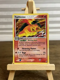 Typhlosion Unseen Forces Holo Rare Card 17/115 Pokemon Card - HP - Image 1