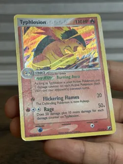 Typhlosion Unseen Forces Holo Rare Card 17/115 Pokemon Card - HP - Image 4