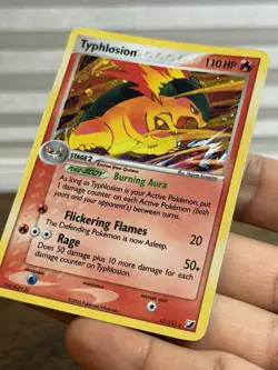 Typhlosion Unseen Forces Holo Rare Card 17/115 Pokemon Card - HP - Image 5
