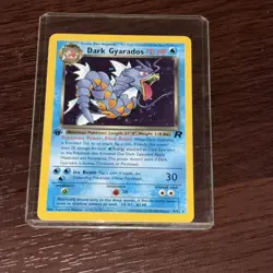Dark Gyarados - 8/82 - 1st Edition Holo Rare Pokemon Card - NM - Image 1