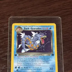 Dark Gyarados - 8/82 - 1st Edition Holo Rare Pokemon Card - NM - Image 4
