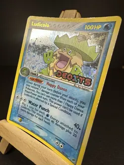 Ludicolo 19/107 Reverse Holo Rare 19/107 Stamped EX Deoxys Pokemon Card - Image 2
