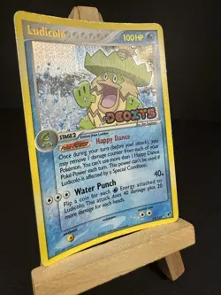 Ludicolo 19/107 Reverse Holo Rare 19/107 Stamped EX Deoxys Pokemon Card - Image 3