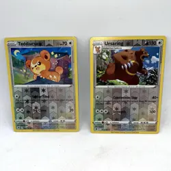 Ursaluna Ursaring Teddiursa Pokemon TCG Card Lot Collection - Image 2