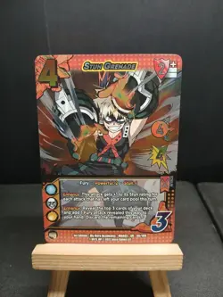 Stunn Grenade UR 60/108 Foil Universus My Hero Academia Trading Card Game Anime - Image 1