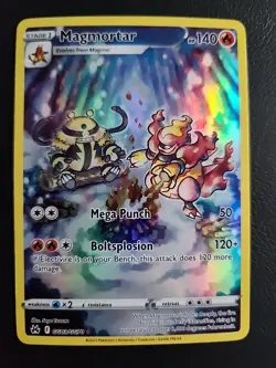 Magmortar - GG03/GG70 - Crown Zenith Galarian Gallery Pokemon Card - NM - Image 1