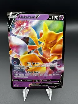 Alakazam V SWSH083 SWSH: Sword & Shield Black Star Promo Pokemon Card - Image 1