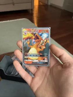 Pokemon TCG Charizard GX Holo Ultra Rare Card Hidden Fates - Image 2