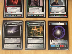 Star Trek CCG: First Edition Black Border Premiere - Nine Card Rare Lot - Image 4