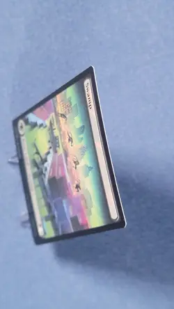 Surge Foil TMNT Full Art Swamp Land Magic the Gathering Mtg 307 NM C - Image 4