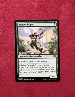 Dragon Sniper - Tarkir: Dragonstorm TDM MTG Magic the Gathering #139 - Image 1