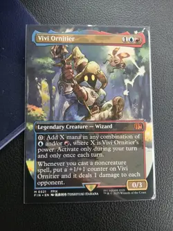 MTG Vivi Ornitier Borderless Non-Foil 0321 Final Fantasy Near Mint - Mythic - Image 1