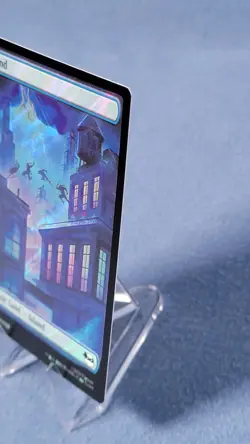 Surge Foil TMNT Full Art Island Land Magic the Gathering Mtg 306 NM B - Image 3