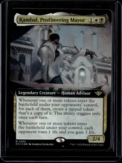 Kambal, Profiteering Mayor - 353 - Foil - OTJ - NM - MTG Magic the Gathering - Image 1