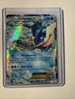Pokemon TCG Greninja EX Black Star Promo XY20 - Image 1