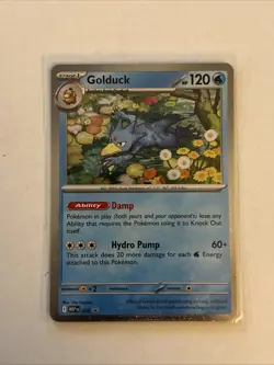 Pokemon Psyduck #007 & Gold Duck #008 English MEP Black Star Promo Cosmos Holo - Image 3