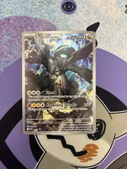 N's Zekrom 031 Pokemon Mega Evolution Ascended Hero’s ETB Promo NM - Image 1