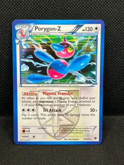Pokemon TCG Porygon-Z 74/101 Holo Black & White Plasma Blast - Image 1