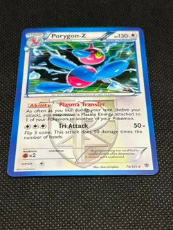 Pokemon TCG Porygon-Z 74/101 Holo Black & White Plasma Blast - Image 2