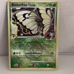 Butterfree FB 17/147 Supreme Victors Crosshatch Pokemon League Promo Card - Image 1