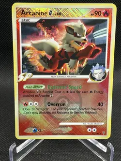 Pokemon TCG Arcanine G - (League Promo) 015/147 Crosshatch Holo-NM - Image 1