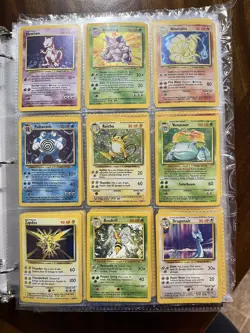 Full 1999 Pokemon Trading Card Game Base Set 102/102 Charizard Alakazam Venusaur - Image 3