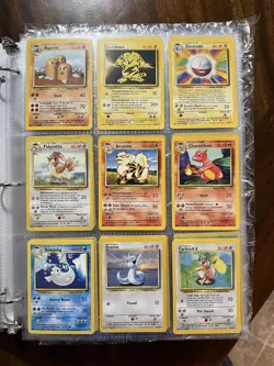 Full 1999 Pokemon Trading Card Game Base Set 102/102 Charizard Alakazam Venusaur - Image 5