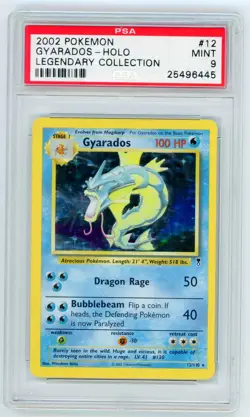 Gyarados 2002 Pokemon Legendary Collection PSA 9 #12 - Image 1