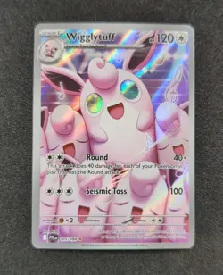 Pokemon Wigglytuff Me02: Phantasmal Flames 105/094 Illustration Rare Holo Card - Image 1