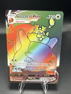 Pokemon Greedent VMAX 272/264 - Sword & Shield Fusion Strike - Pokemon TCG - Image 2