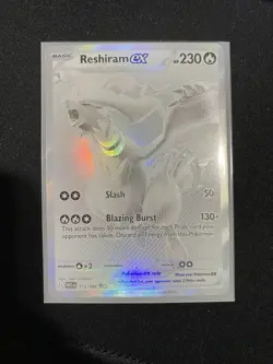 Pokemon TCG Reshiram EX White Flare Mint-Near Mint Condition Card 173/086 BWR - Image 1