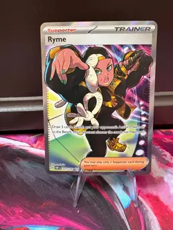 Ryme 221/197 - Pokemon TCG SV03: Obsidian Flames - Full Art Ultra Rare - NM - Image 1