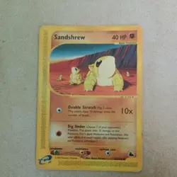 Pokemon TCG Sandshrew Skyridge 92/144 Regular - Image 1