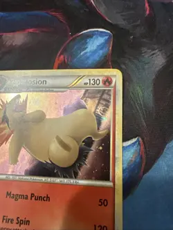 Typhlosion - 32/123 - Pokemon (Cosmos Holo) - Deck Exclusives - Holo Rare LP - Image 3