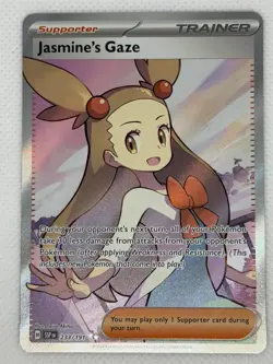 Jasmine's Gaze - 233/191 - Pokemon Surging Sparks Full Art Ultra Rare NM - Image 1