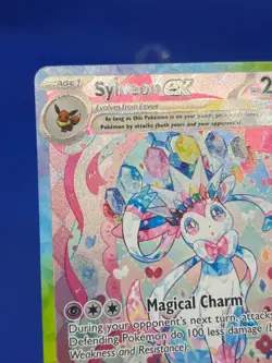Pokemon Prismatic Evolutions Sylveon ex 156/131 Special Illustration Rare SIR NM - Image 3