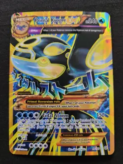 Pokemon Primal Kyogre EX Shiny Full Art Holo Ultra Rare 96/98 XY-Ancient Origin - Image 1