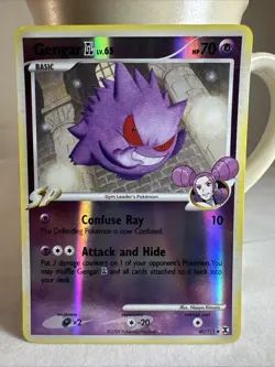 Gengar GL 40/111 Rising Rivals Reverse Holo Pokemon TCG - LP+ - Image 1
