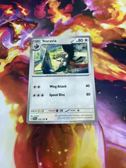 Staravia 149/198 Sv01: Scarlet & Violet Base Set Regular NM-Mint Pokemon TCG - Image 1