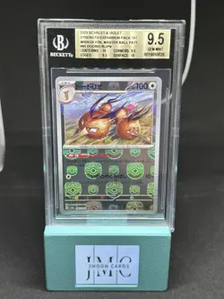 Gold BGS 9.5 Dodrio 151 Master Ball Reverse Holo 085 Pokemon 2023 SV2A JP US - Image 1