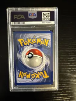 1999 Pokemon TCG Mewtwo Base Set Holo Unlimited Rare PSA 8 - Image 2