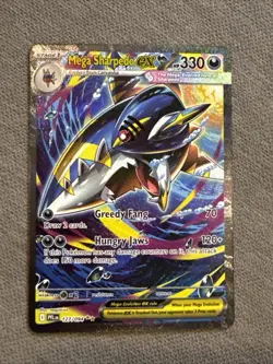 MEGA SHARPEDO EX 127/094 - Phantasmal Flames SIR - Pokemon TCG - Ships from US - Image 1