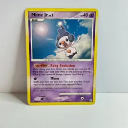 Pokemon TCG Mime Jr. LV.5 90/130 - Diamond & Pearl MP - Image 1