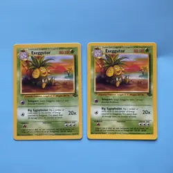 2 x Pokemon TCG Exeggutor Jungle 35/64 Regular Unlimited Uncommon - Image 1