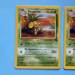 2 x Pokemon TCG Exeggutor Jungle 35/64 Regular Unlimited Uncommon - Image 2