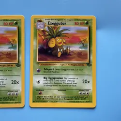 2 x Pokemon TCG Exeggutor Jungle 35/64 Regular Unlimited Uncommon - Image 3