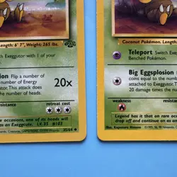 2 x Pokemon TCG Exeggutor Jungle 35/64 Regular Unlimited Uncommon - Image 5