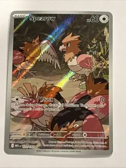 Spearow 151/132 Me01: Mega Evolution Holo Rare-Pokemon TCG-Fast Shipping-NM!! - Image 1