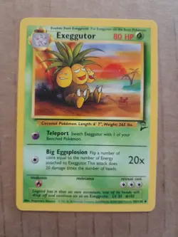 Pokemon Exeggutor 39/130 Base Set 2 NM See Pictures - Image 1